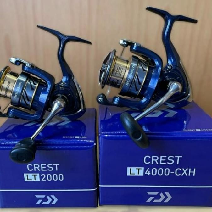 BARU REEL DAIWA CREST LT SIZE 2000,3000,4000,5000,6000 SPINNING -LT 6000-H