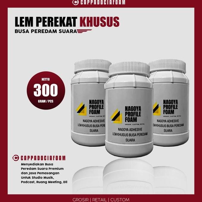 Lem Perekat Busa Peredam Suara Lem Khusus Busa Akustik dan Peredam Mobil