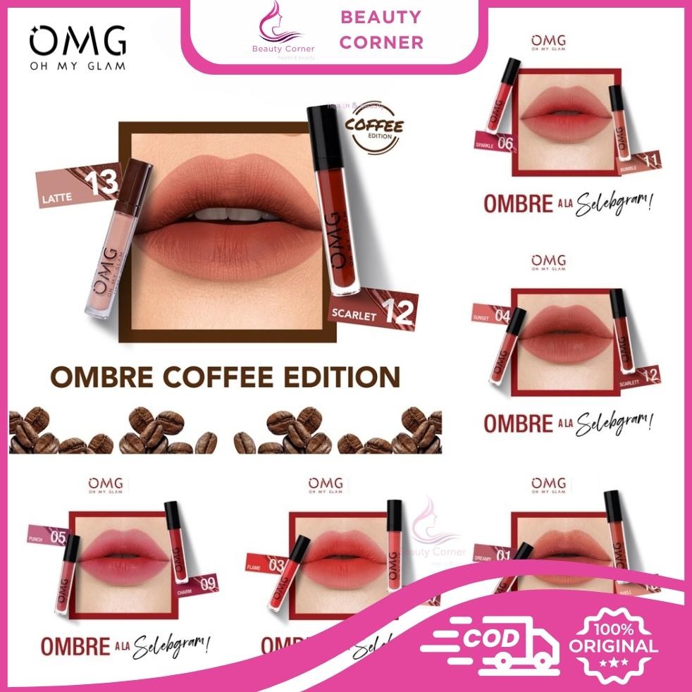 PAKET OMBRE LIPS OMG | Lipcream OMG Ombre Coffee Edition | Ombre Lipcream OMG | | Ombre Lips OH MY G