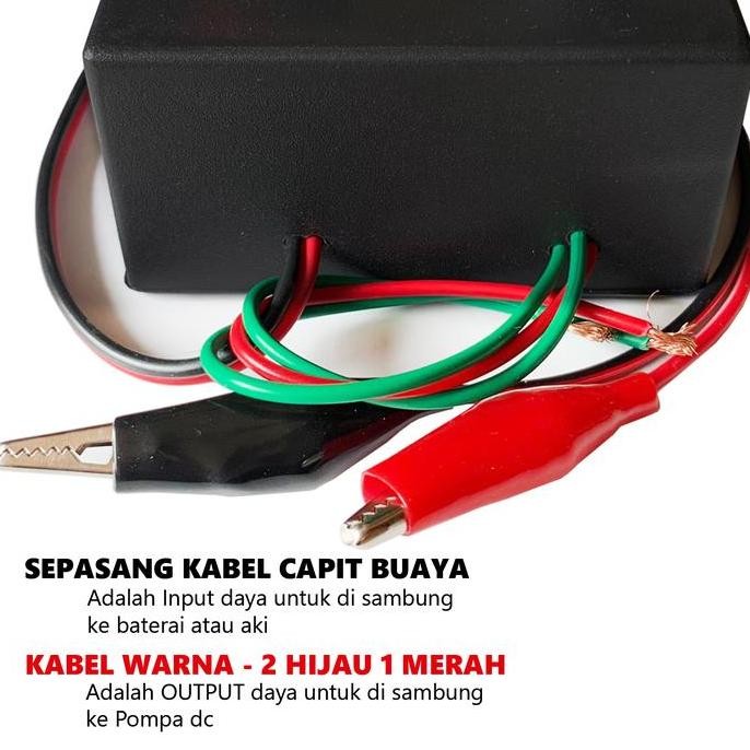 Potensio Box C21 - 20A Lengkap Dengan Voltmeter Digital