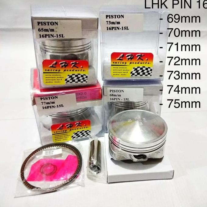 Piston Kit LHK 69 70 71 72 73 74 75 Pen 16 Type Double Ring