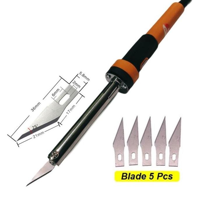 

Alat Potong Akrilik D Plastik Mata Pisau Lancip Tni-U 60W