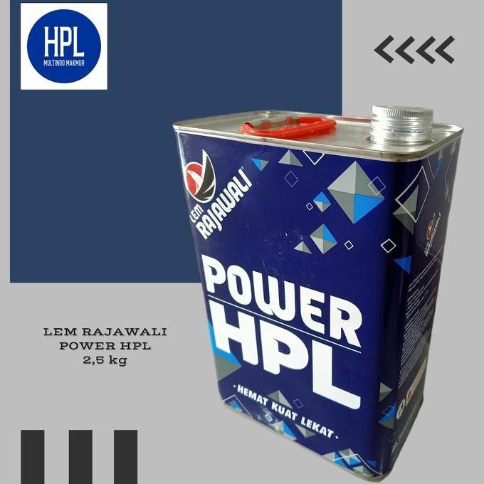 Lem Kuning Power HPL RAJAWAI 2.5Kg - Lem Furnitur HPL Triplek Kuat Tahan Lama