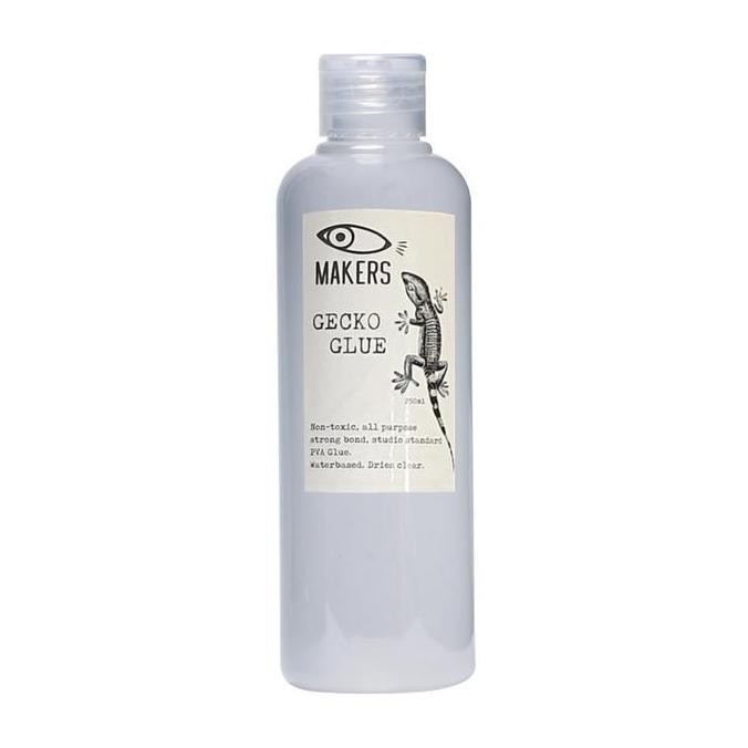

Makers White Gecko Glue Lem Cair Putih 250ml Untuk Kayu, Kertas, DIY  Lem Cair Gecko  250 ml