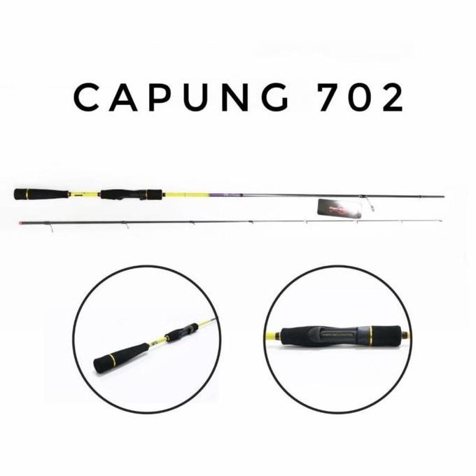 TERLARIS joran relix capung 702 gen 2 2-6 lbs