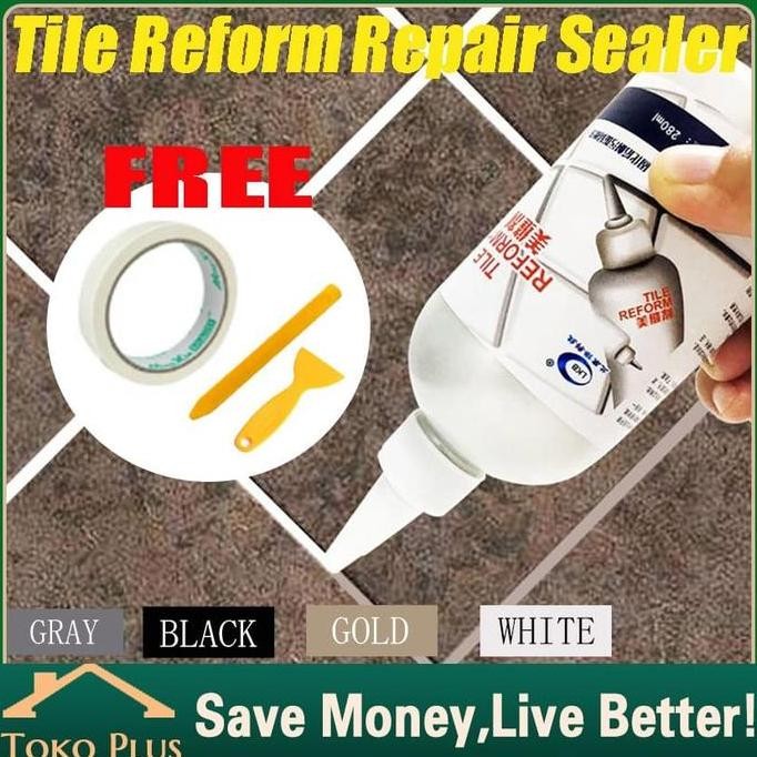 Lem Tile Reform Keramik - Pengisi Nat Anti Jamur dan Anti Bocor