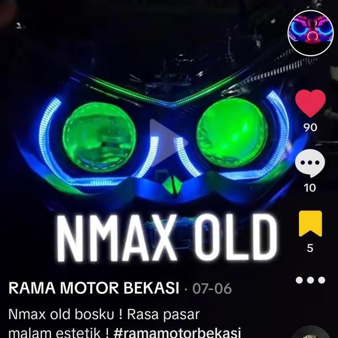 HEADLAMP NMAX OLD ISI BILED AES TURBO SE