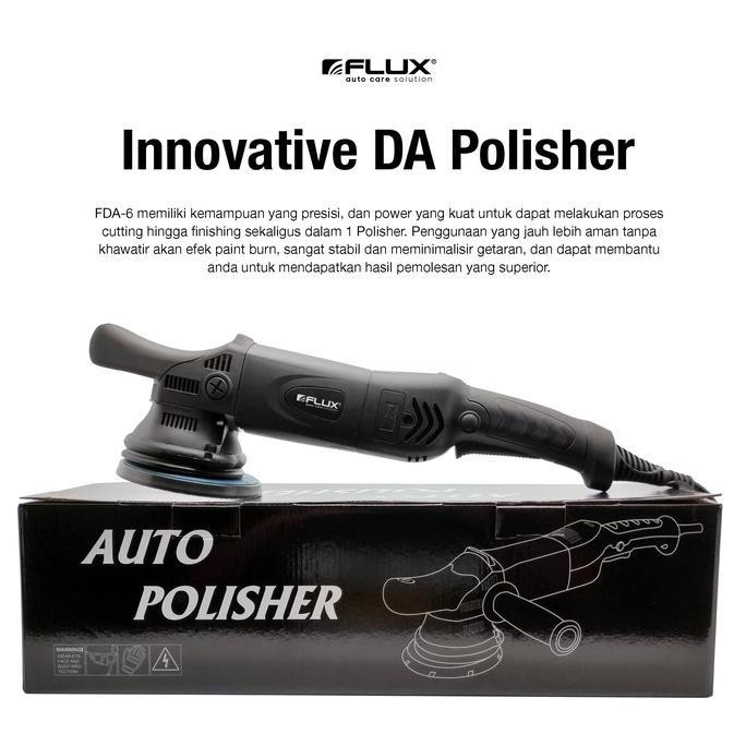 Mesin Poles Dual Action - Mesin Da Flux 6Inch Terbaik Di Kelasnya