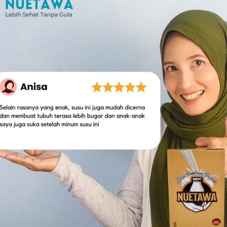 

Susu Kambing Nuetawa Bubuk 200 Gram