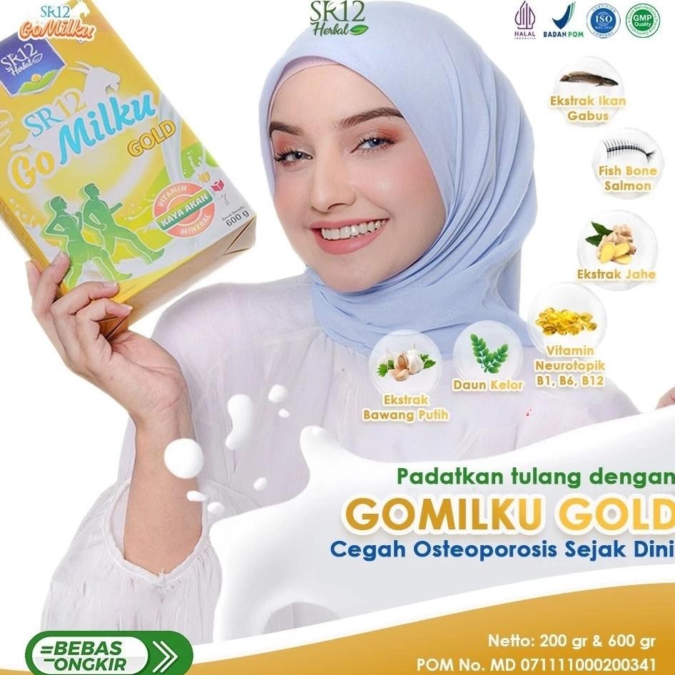

Gomilku Gold Sr12 Susu Kambing Etawa Bebas Gula Halal Bpom Go Milku