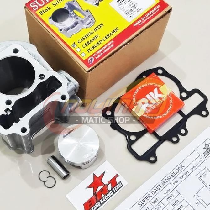 Blok Mesin BRT Bore Up Piston 54.5mm Honda Beat Scoopy Vario 110 ESP