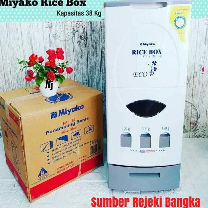 

Miyako Tempat Beras/Rice Box TB-38 KG CS