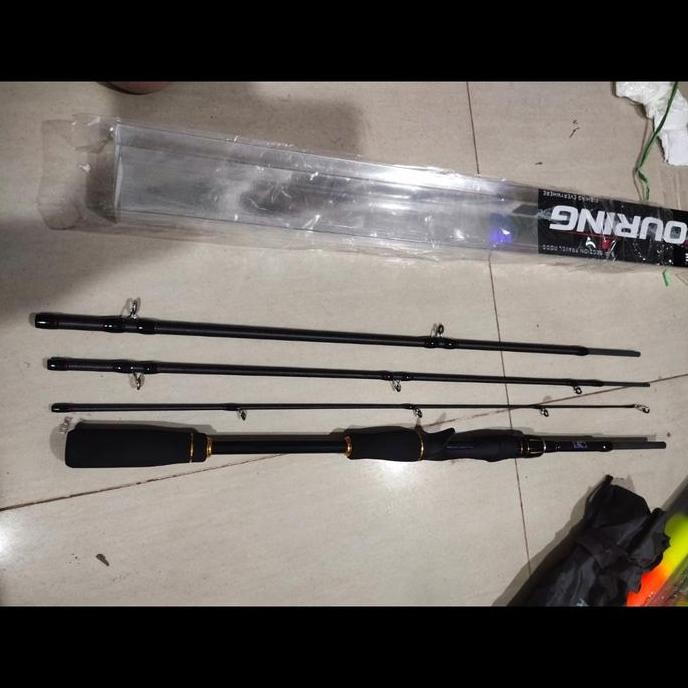 BARU joran kamikaze touring sambung 4 kamikaze 704 overhead bc tanduk