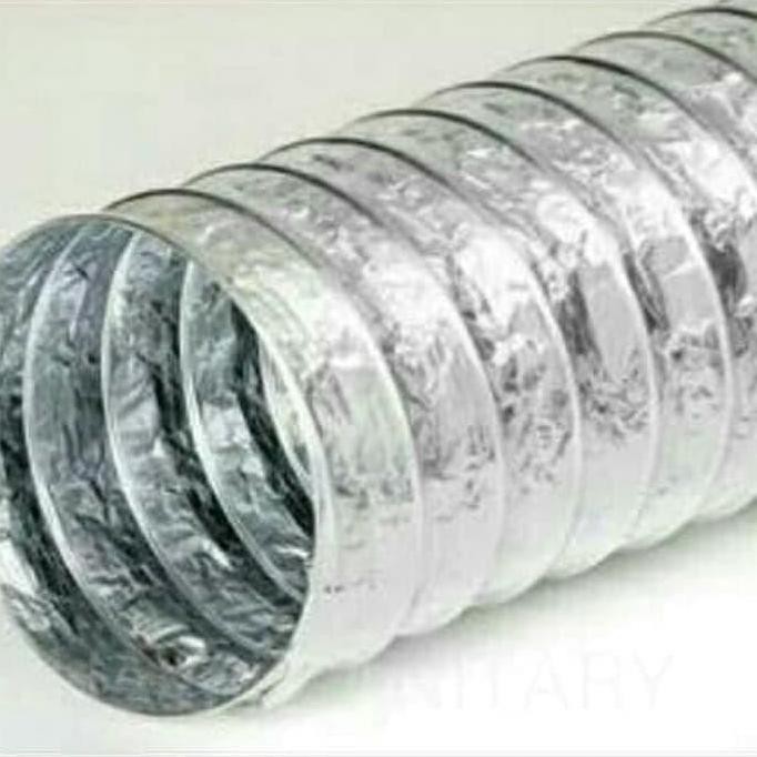 Selang Fleksibel Cerobong Asap 6 Inch/Selang Pipa Aluminium Voil Dapur