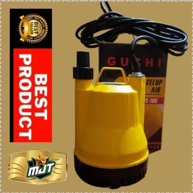 Pompa Celup Kolam Ikan Tebing 100Watt Mdl Shimizu Spn 100 Watt