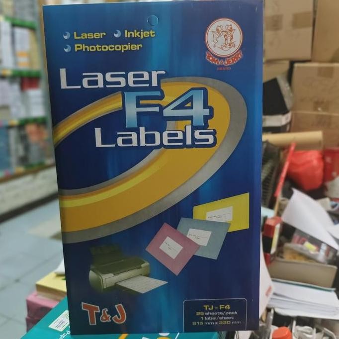 

Kertas Stiker Tom And Jerry F4 / Folio - Label Laser 1 Pak Isi 25 Lembar