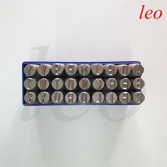 

ready !!! Letter Punch 2/3/4/5/6/8/10/12.5 mm Ketok Huruf abjad Upright Stamp