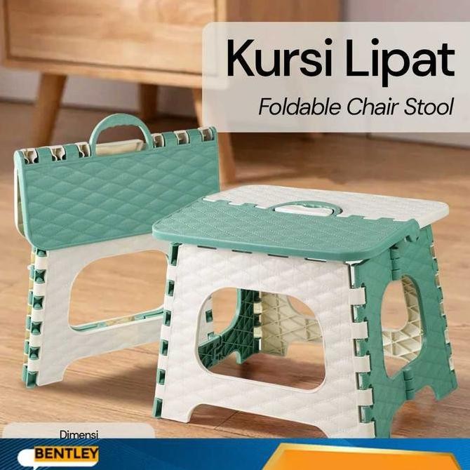 Kursi Plastik Jongkok Lipat Chair Stool - DC