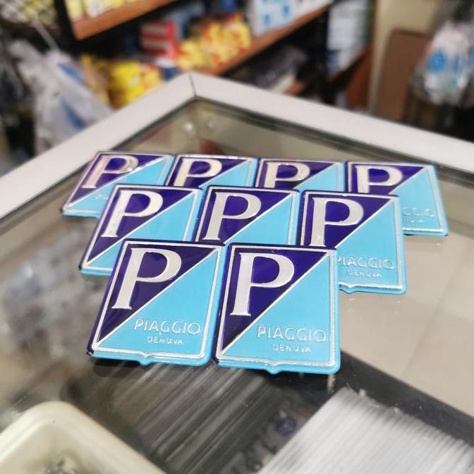 emblem coret acrylic original import vespa vbb vnb vba super66