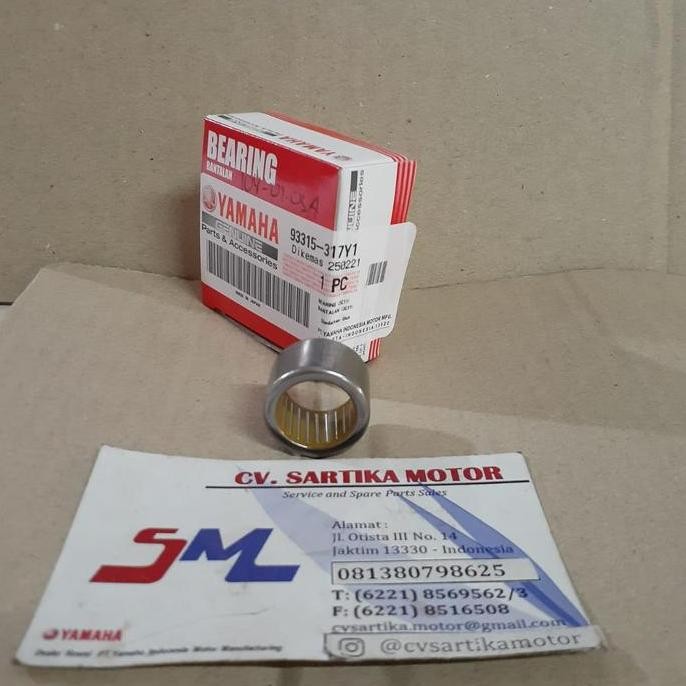 restock Bearing Rear Arm R15 VVA 2017 93315-317Y1