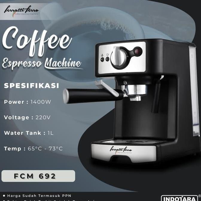 Ferratti Ferro Espresso Machine FCM692