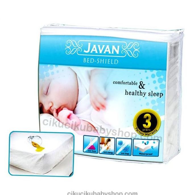 Javen Bed Shield Platinum White King Size / Sprei / Alas Kasur