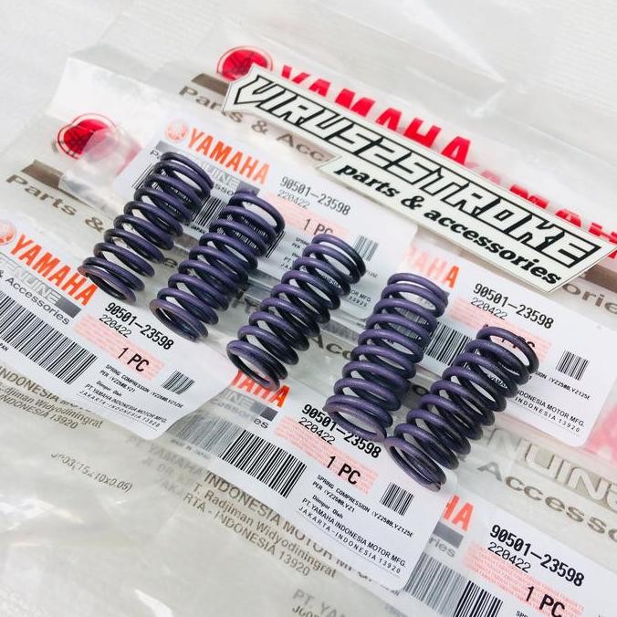 TERBARU - Per Kopling Racing Set Yamaha YZ 125 YZ125 Original Japan 90501-23598