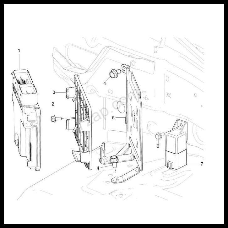 TERBARU RELAY MODUL GLOW PLUG COLORADO TRAILBLAZER ORI GM 96440063 