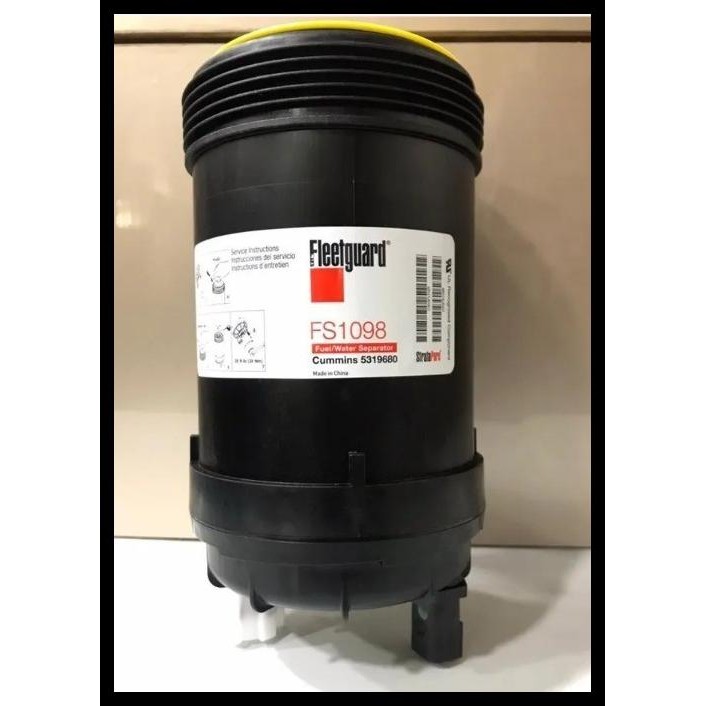 TERMURAH FLEETGUARD FS1098 FS-1098 FS 1098 FUEL WATER SEPARATOR FILTER 5319680 5308722 FS20165 FS-20