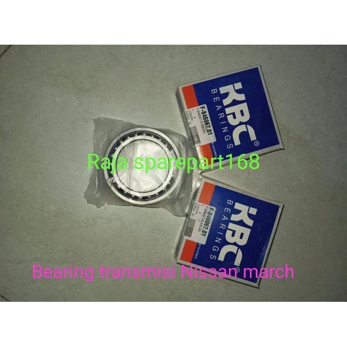 laher bearing transmisi nissan march matic F 846067 baru merk kbc