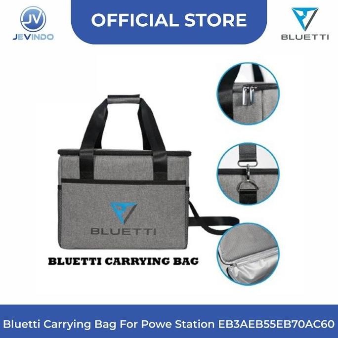 BLUETTI CARRYING BAG FOR POWE STATION AC2P/EB3A/AC70P  // TAS UNTUK MENYIMPAN POWE STATION EB3A/EB55