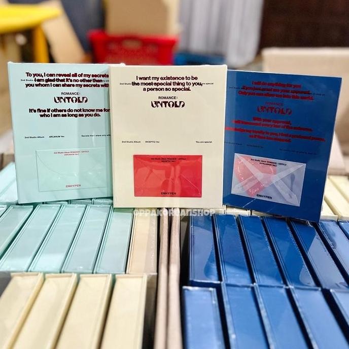 

TERLARIS! [READY] ENHYPEN - 2nd Album ROMANCE : UNTOLD Inceptio / Arcanum / Concessio