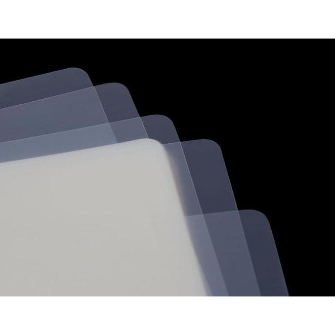 

TERLARIS! Vaneo Laser film Type Crystal, Plastik mylar Ukuran A4