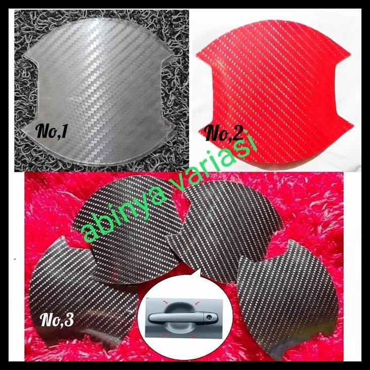 TERBARU PELINDUNG GAGANG PINTU MOBIL CALYA STICKER 5D ANTI GORES 