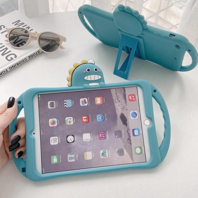 Soft Case Silikon Ipad Mini 1 2 3 4 5 Karakter Anak Minnie Dino