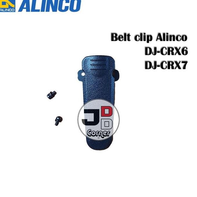 Belt Clip HT Alinco DJ-CRX7 Original Klip Dudukan HT Baru