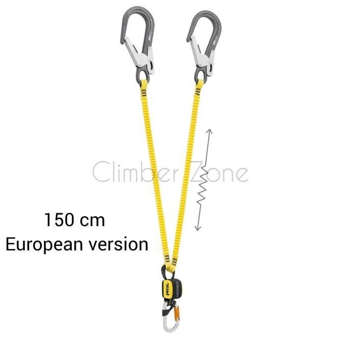 Petzl ABSORBICA-Y Lanyard 150 cm with MGO