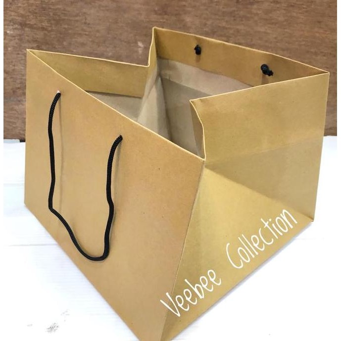 

Silahkan Order] Paperbag 26x26x20cm/ tas kertas/ goodie bag/ tas makanan kotak/ tas