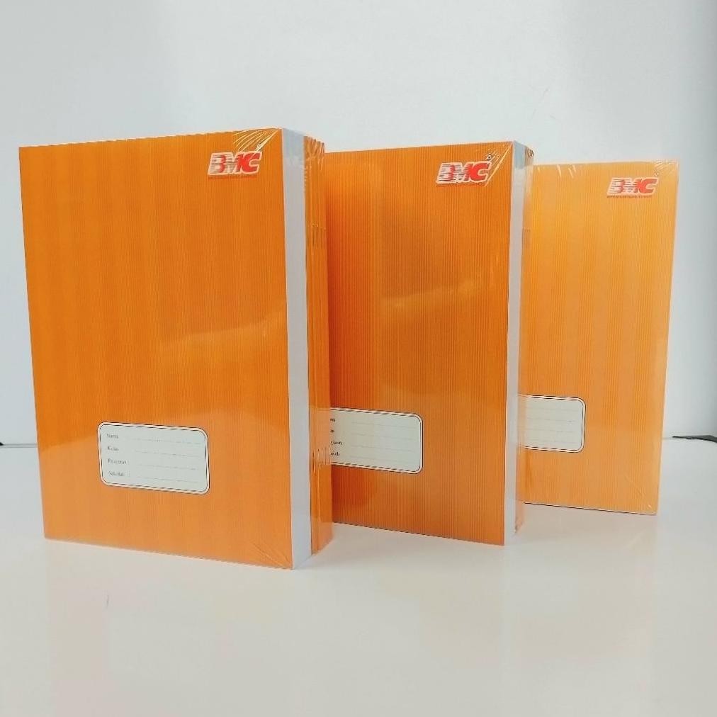 

Buku Tulis BMC 50 Lembar Kraft ( Pak 10 Buku ) [ Original ]
