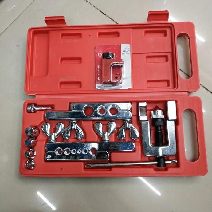 

Flaring and swaging tool + Cutter mini mec