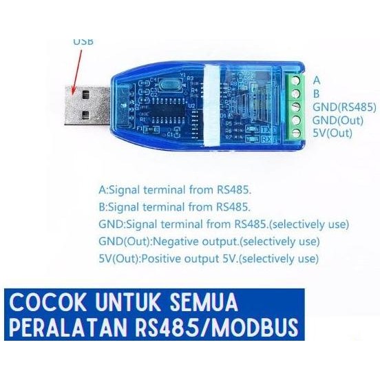 usb to rs485 usb rs 485  rs485 converter modbus plc iot industrial