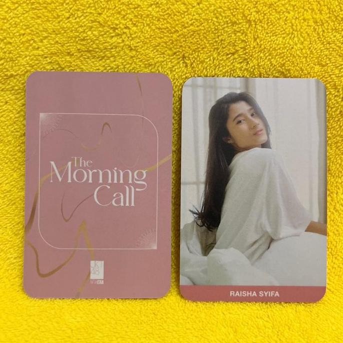 baru Photocard jkt48 raisha syifa the morning call official