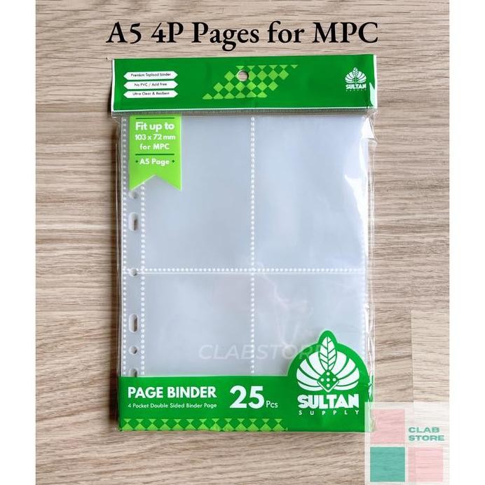 

baru Sultan A5 4P two sided for MPC 7.3x10.3cm