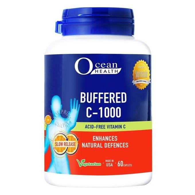 

READY STOK - OCEAN HEALTH Buffered C-1000 with Citrus - Vitamin C