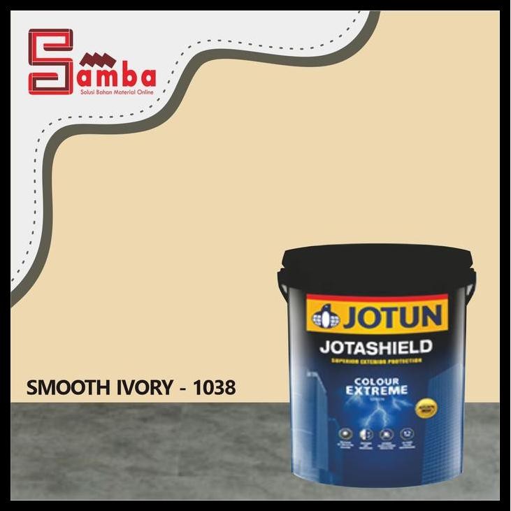 TERMURAH JOTUN 1038 SMOOTH IVORY JOTASHIELD COLOR EXTREME 2,5 LTR 