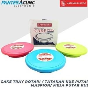 TATAKAN KUE PUTAR MASPION | CAKE TRAY ROTARI MEJA PUTAR KUE