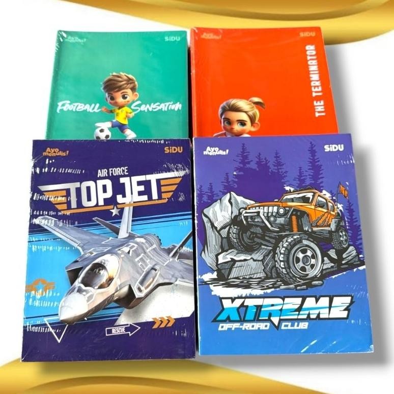 

Buku Tulis Sidu 38 & 58 Lembar Isi 10 Buku (1 Pack)