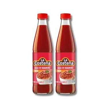 

La Costena Salsa Rojo De Habanero Hot Sauce 2 x 145 ML