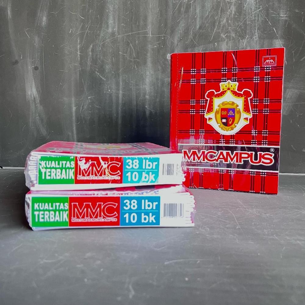 

Buku Tulis MMC 38 Lembar Campus ( Pak 10 Buku ) [ Original ]