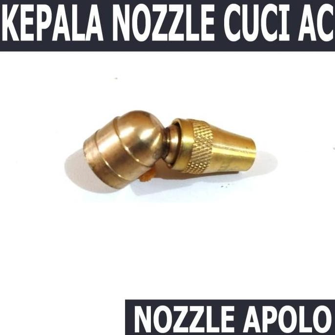 Kepala Nozzle Cuci Ac - Nozzle Apolo Bengkok